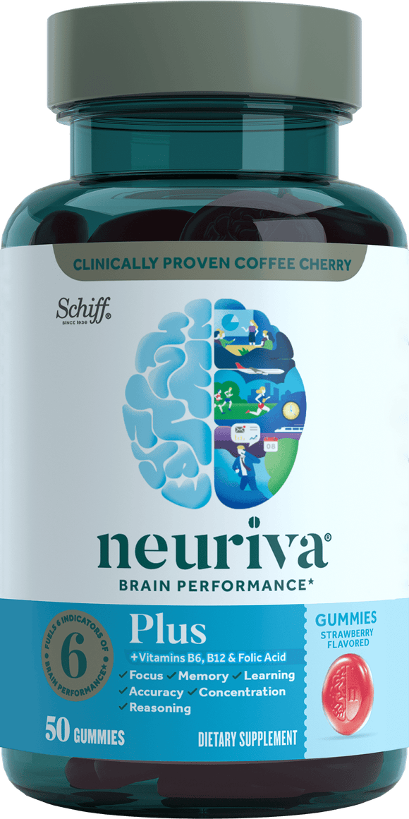 Neuriva Brain Performance - Plus Gummies.