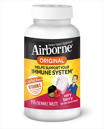 Airborne Berry Chewable Immune Support Tablets