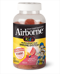 Airborne Kids Assorted Fruit Flavored Immune Support Gummies